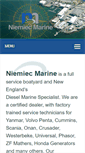 Mobile Screenshot of niemiecmarine.com